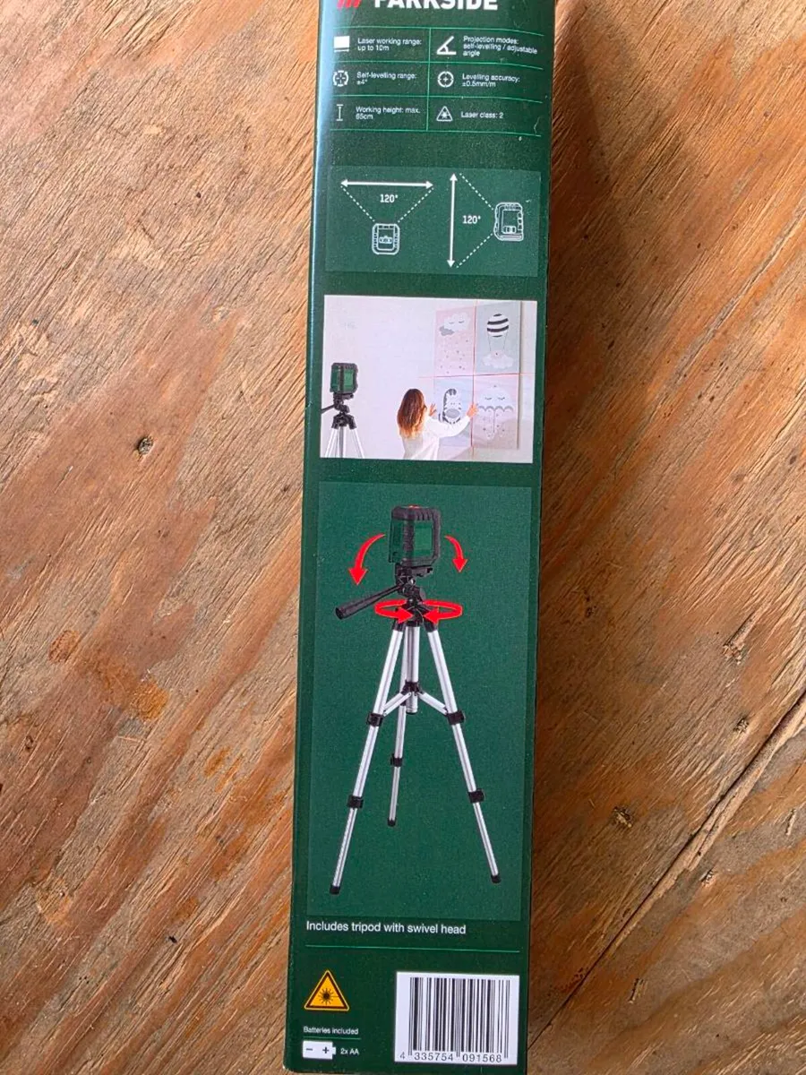 Cross Line Laser with Tripot - Image 2