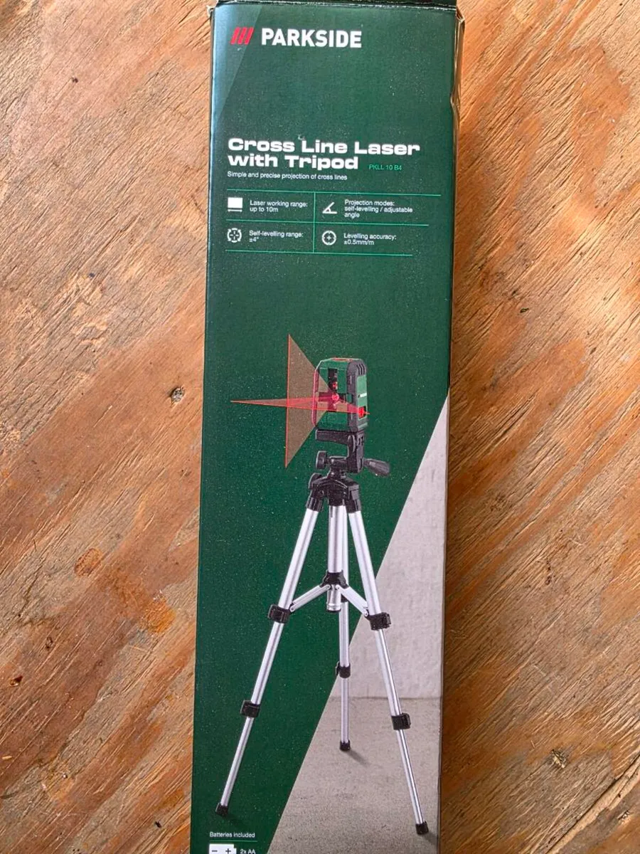 Cross Line Laser with Tripot - Image 3