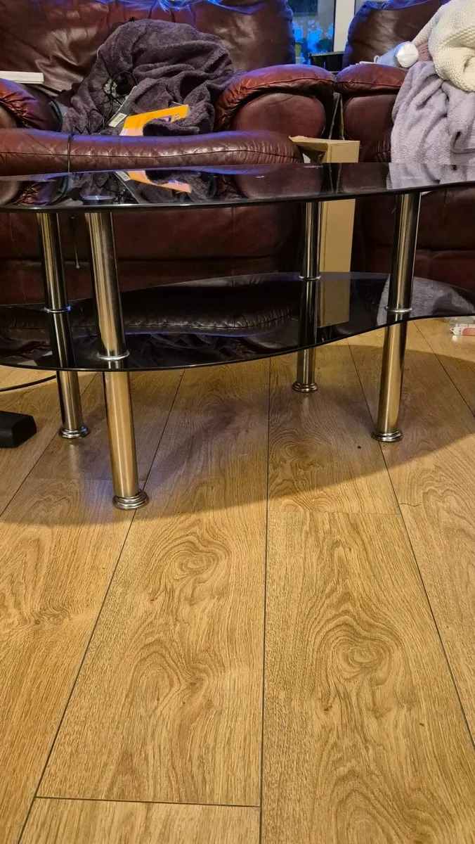 Glass TV Stand - Image 3