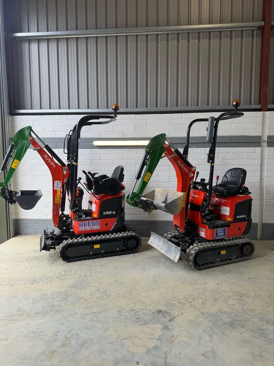 Micro diggers and track dumper hire - Image 1