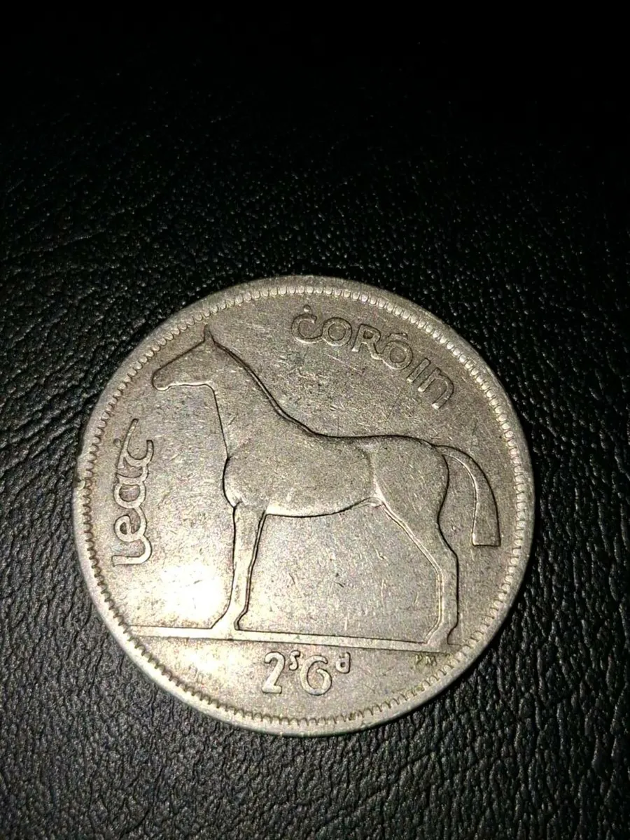 Irish half crown silver coin 1939 - Image 1