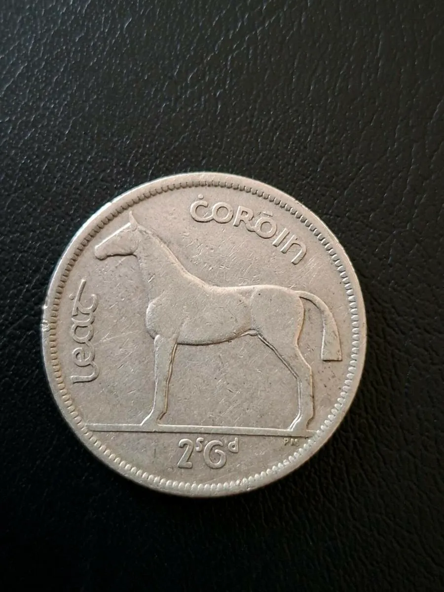 Irish half crown silver coin 1939 - Image 4