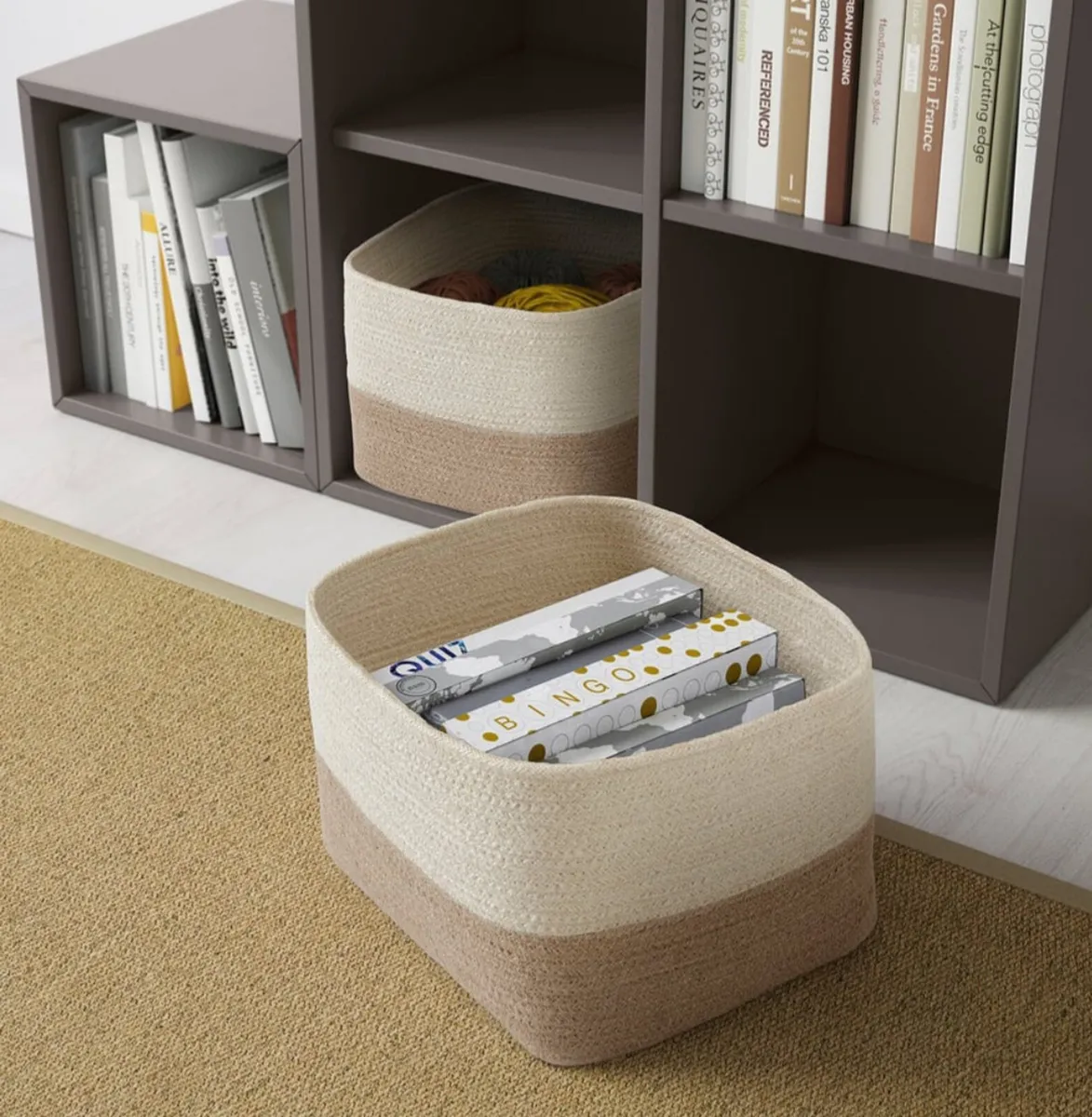 Set of Two Baskets / Organizers - Image 2