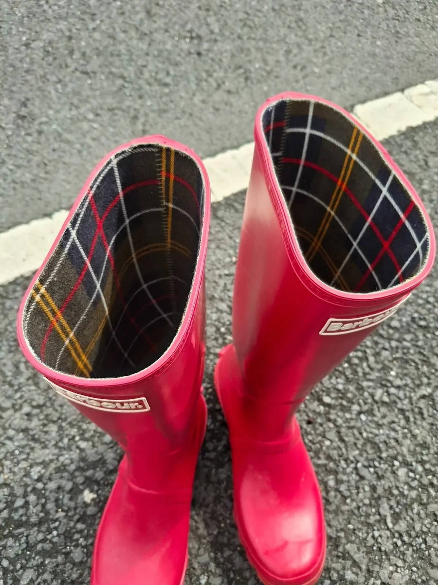 Barbour ladies wellie boot - Image 2