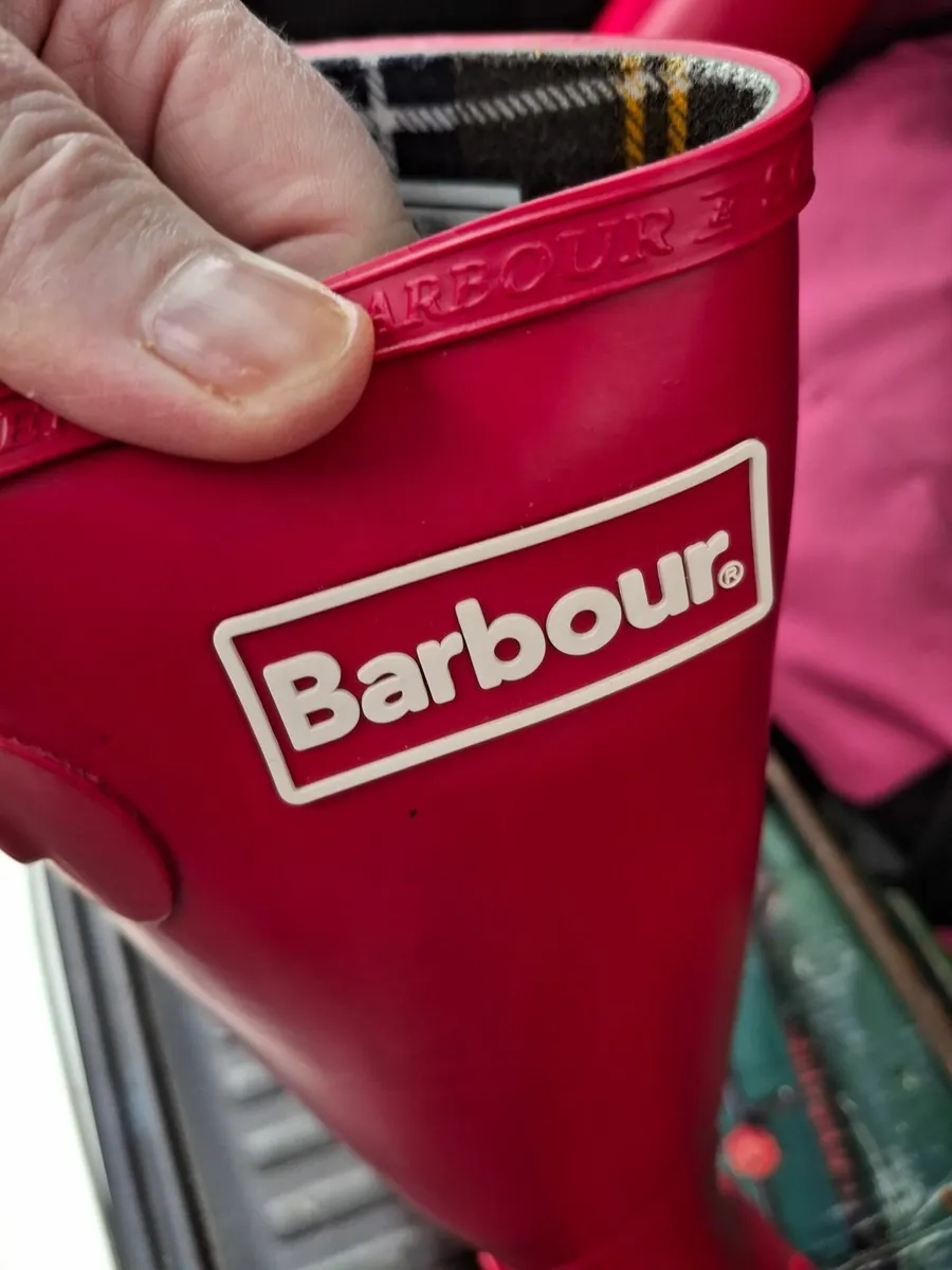 Barbour ladies wellie boot - Image 4