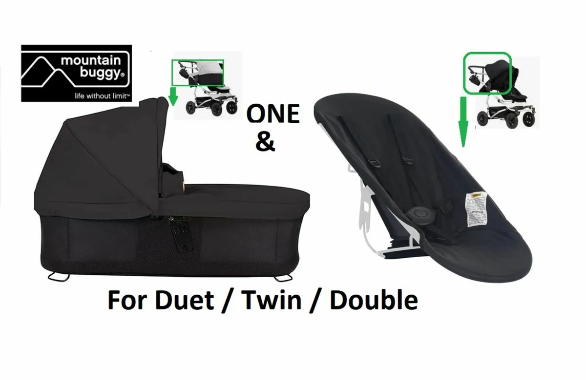 ONE Carrycot plus AND hammock parent facing seat - Image 1