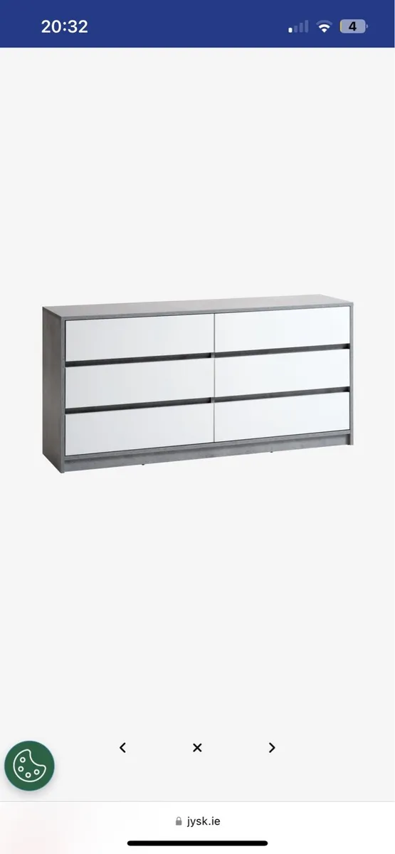Jysk chest of drawers - brand new - Image 2