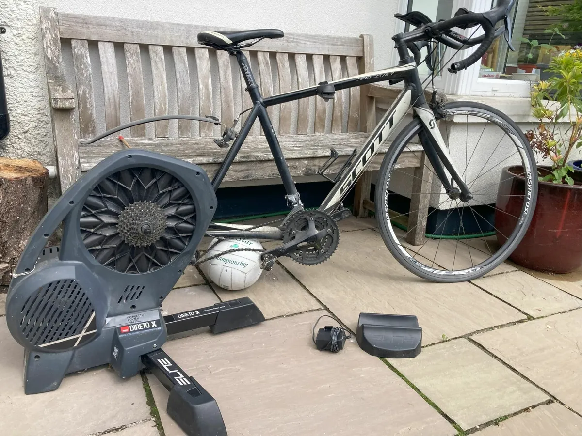 Elite Direto X Turbo Trainer with spare bike - Image 3
