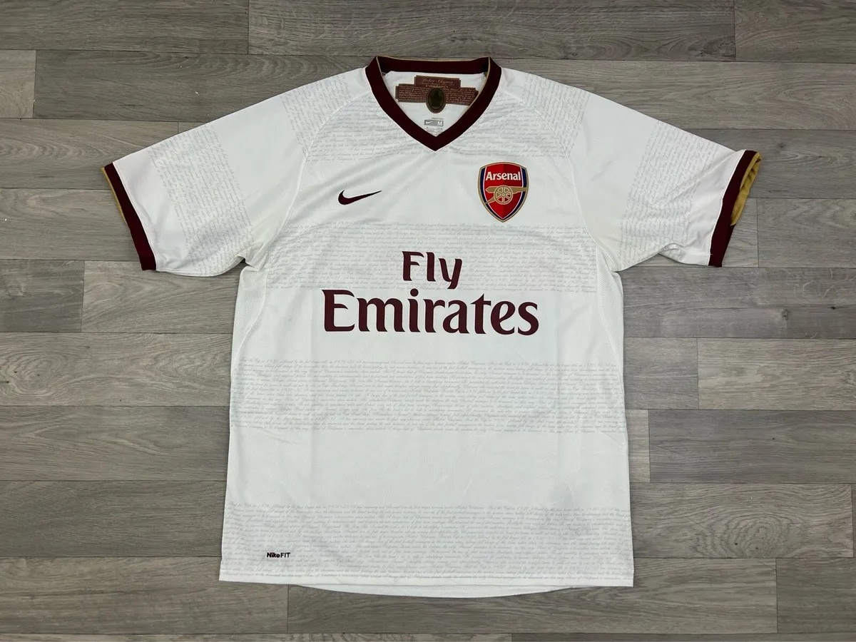 Vintage 2007 Nike Arsenal London Away Jersey M - Image 1