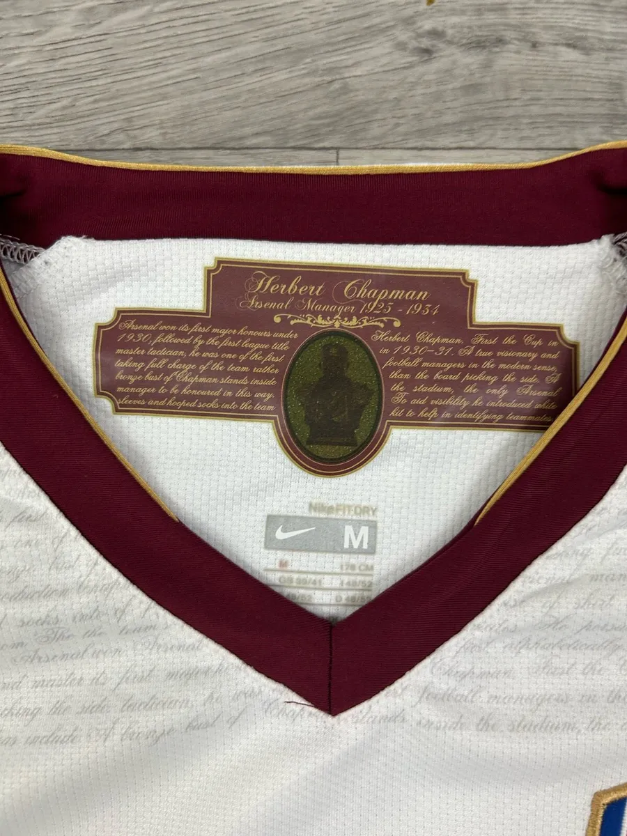 Vintage 2007 Nike Arsenal London Away Jersey M - Image 4