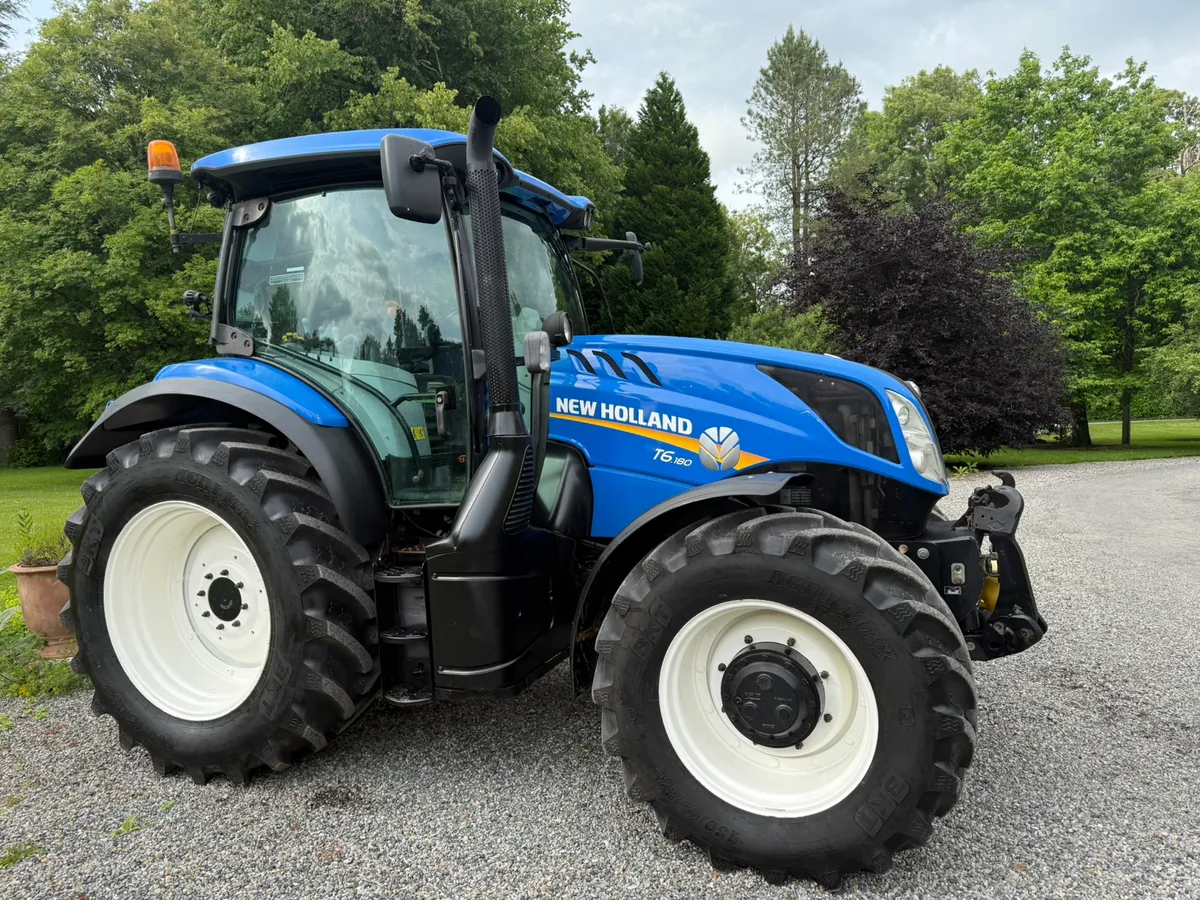 18 New Holland T6.180 50k Links&PTO €56950 Plus - Image 1