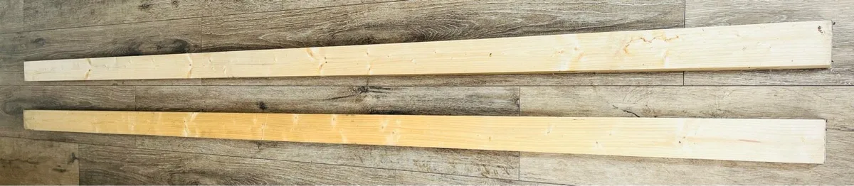 For sale two new treated timber 2.40 m each - Image 2