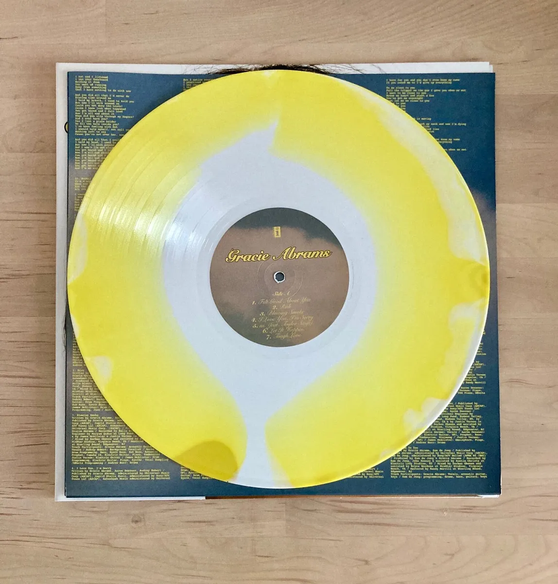 Gracie Abrams Ltd Ed Blood Records Vinyl - New - Image 2
