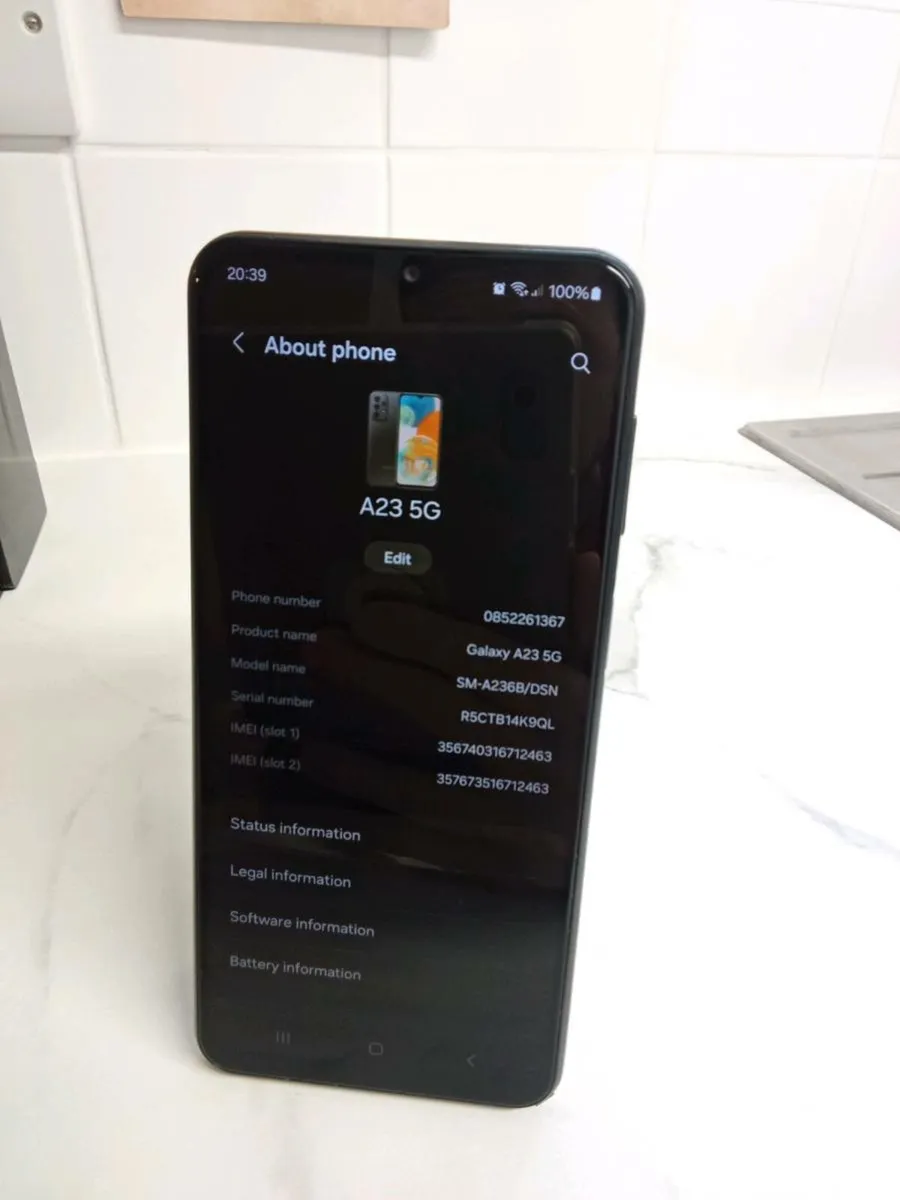 Samsung A23 5G SIM free Phone - Image 1