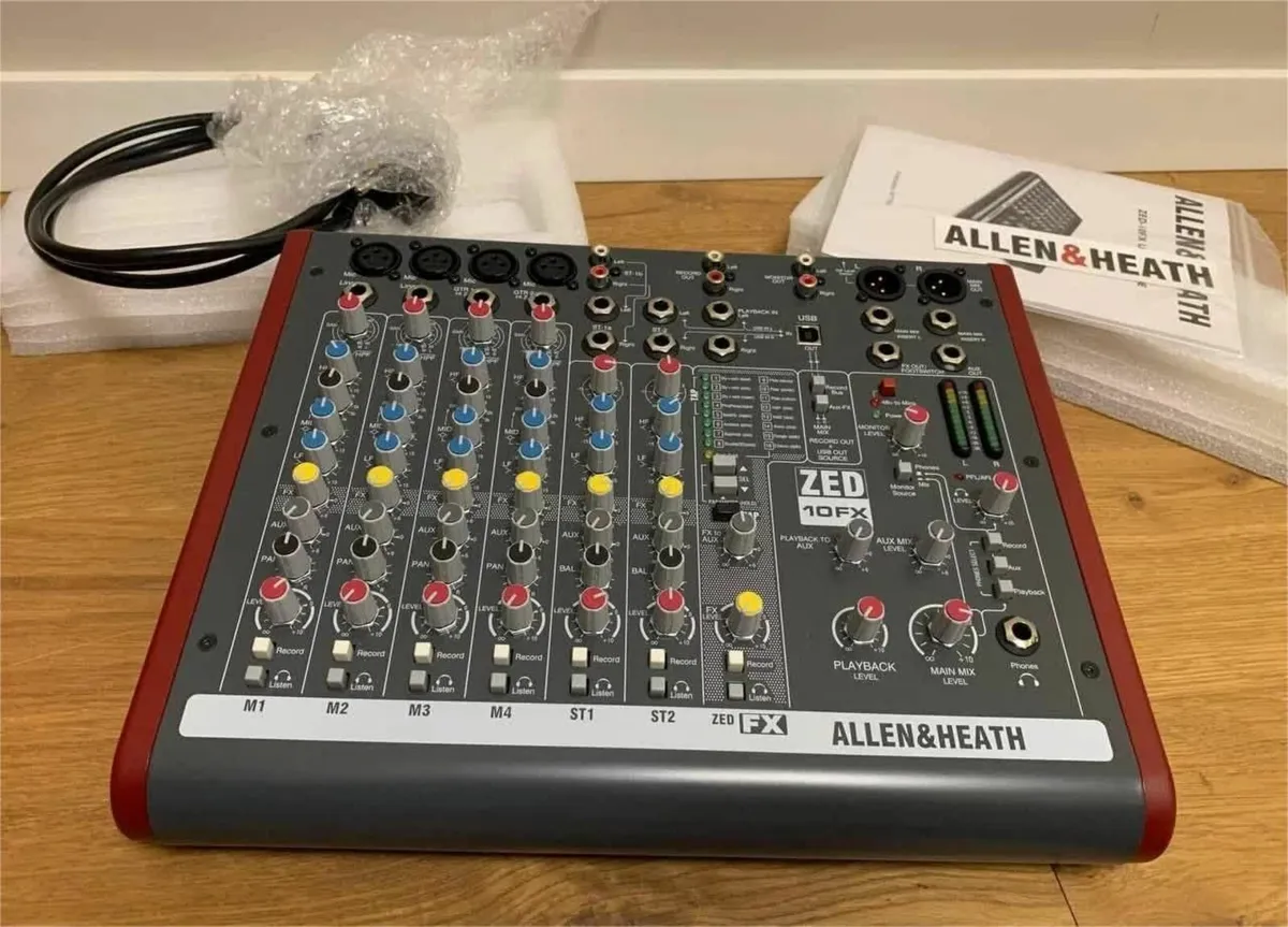 Allen & Heath ZED10FX Mixer - Image 1