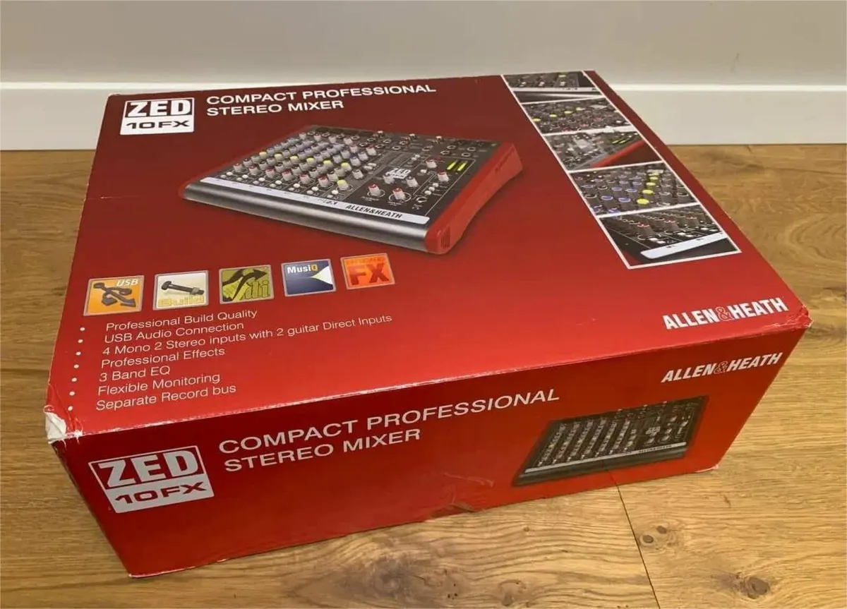Allen & Heath ZED10FX Mixer - Image 2