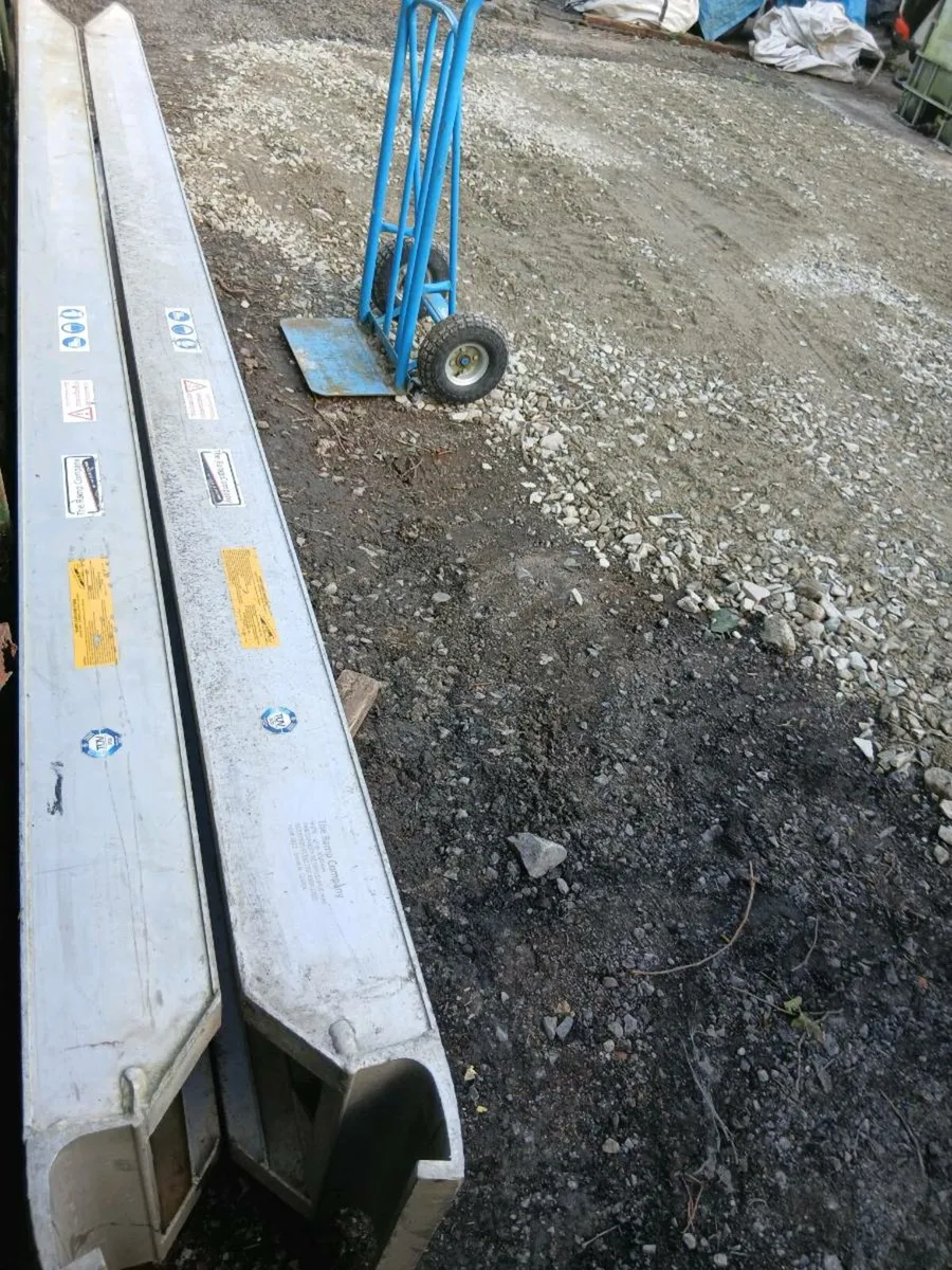 4 mtr Aluminium Ramps 6.9ton - Image 1