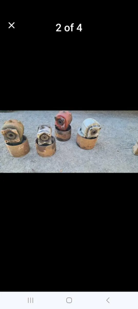 Vintage Tractor PTO BELT PULLEYS - Image 2