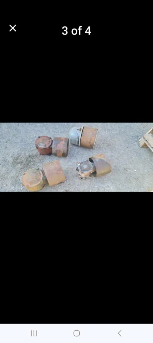 Vintage Tractor PTO BELT PULLEYS - Image 3