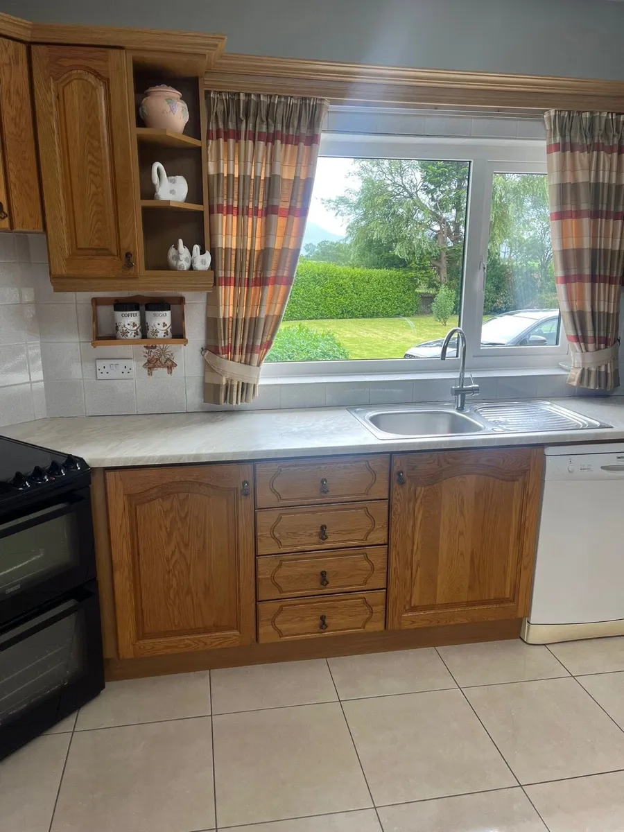 Solid Oak Kitchen for Sale - Image 2