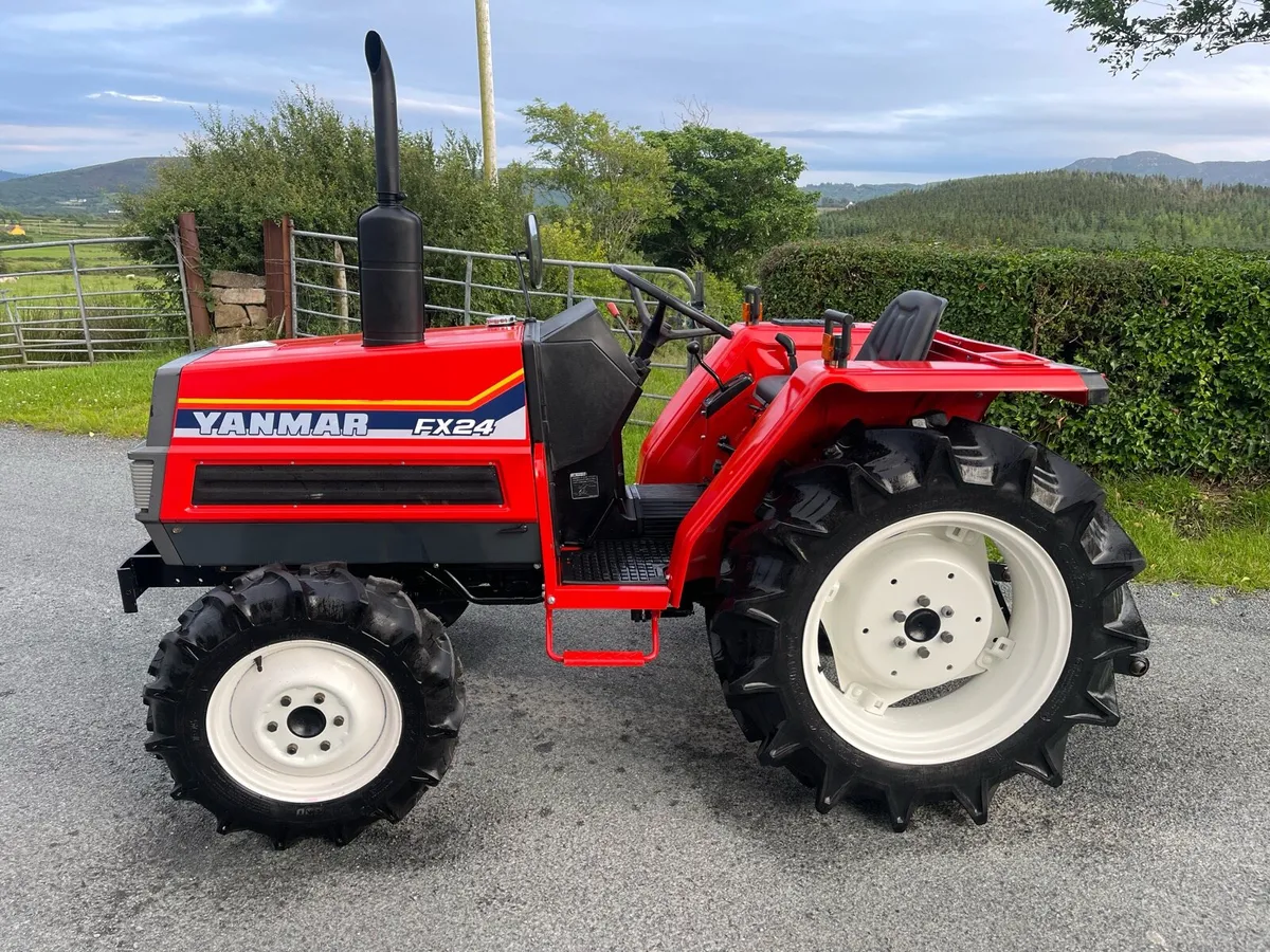 Yanmar F24 4wd Compact Tractor - Image 2