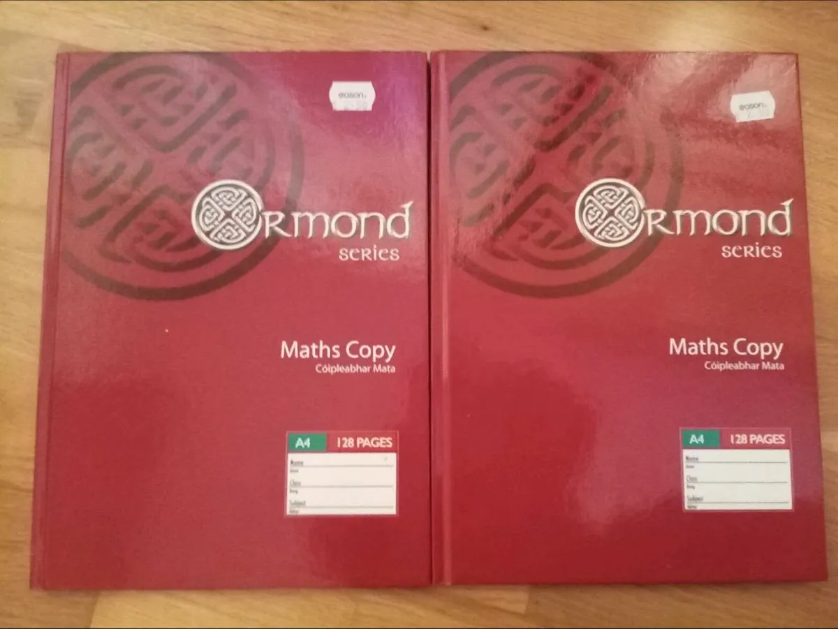A4 Hardback Maths Copies - Image 4