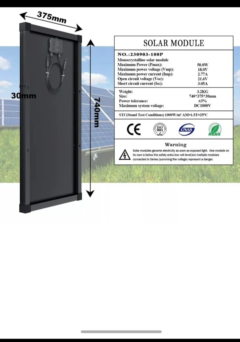 Battery fence up to 50km Solar fence - Image 2