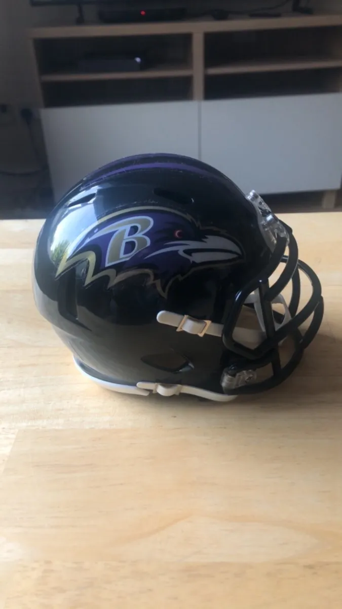 NFL Baltimore Ravens Mini Helmet - Image 3