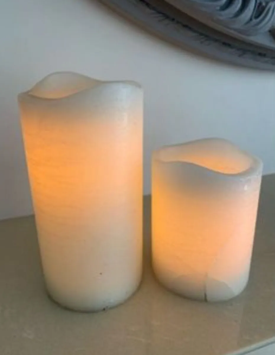 Battery Lit Candles - Image 2