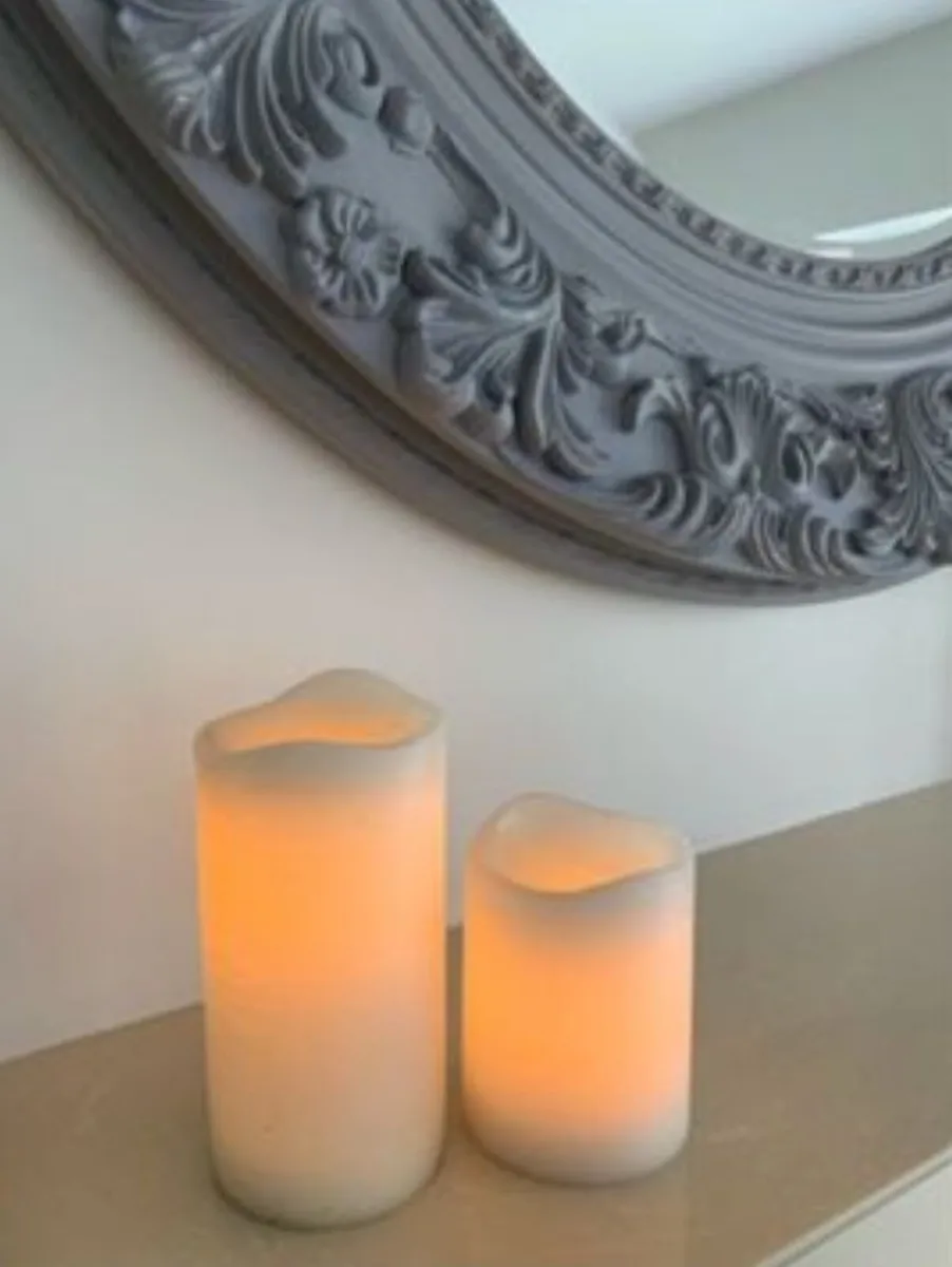 Battery Lit Candles - Image 1