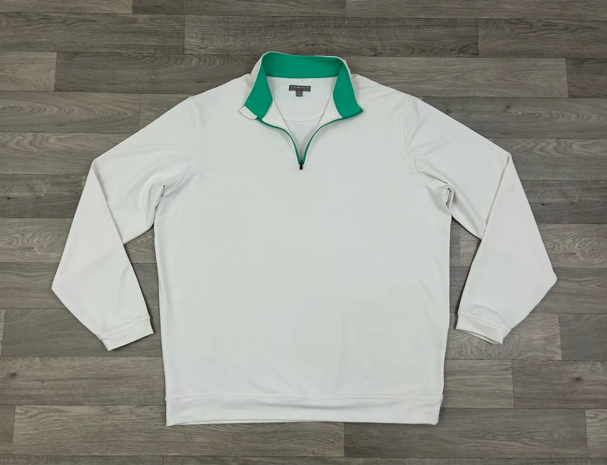 Peter Millar Half Zip Golf Jumper Mens XXL - Image 1