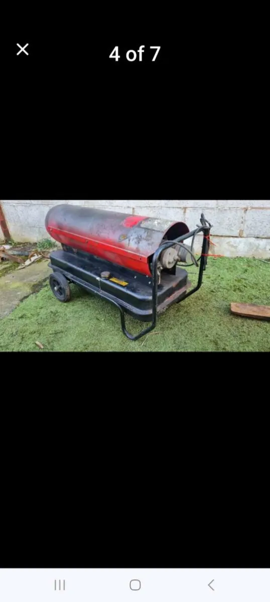 SEALEY DIESEL WORKSHOP/ GARAGE SPACE HEATER - Image 4