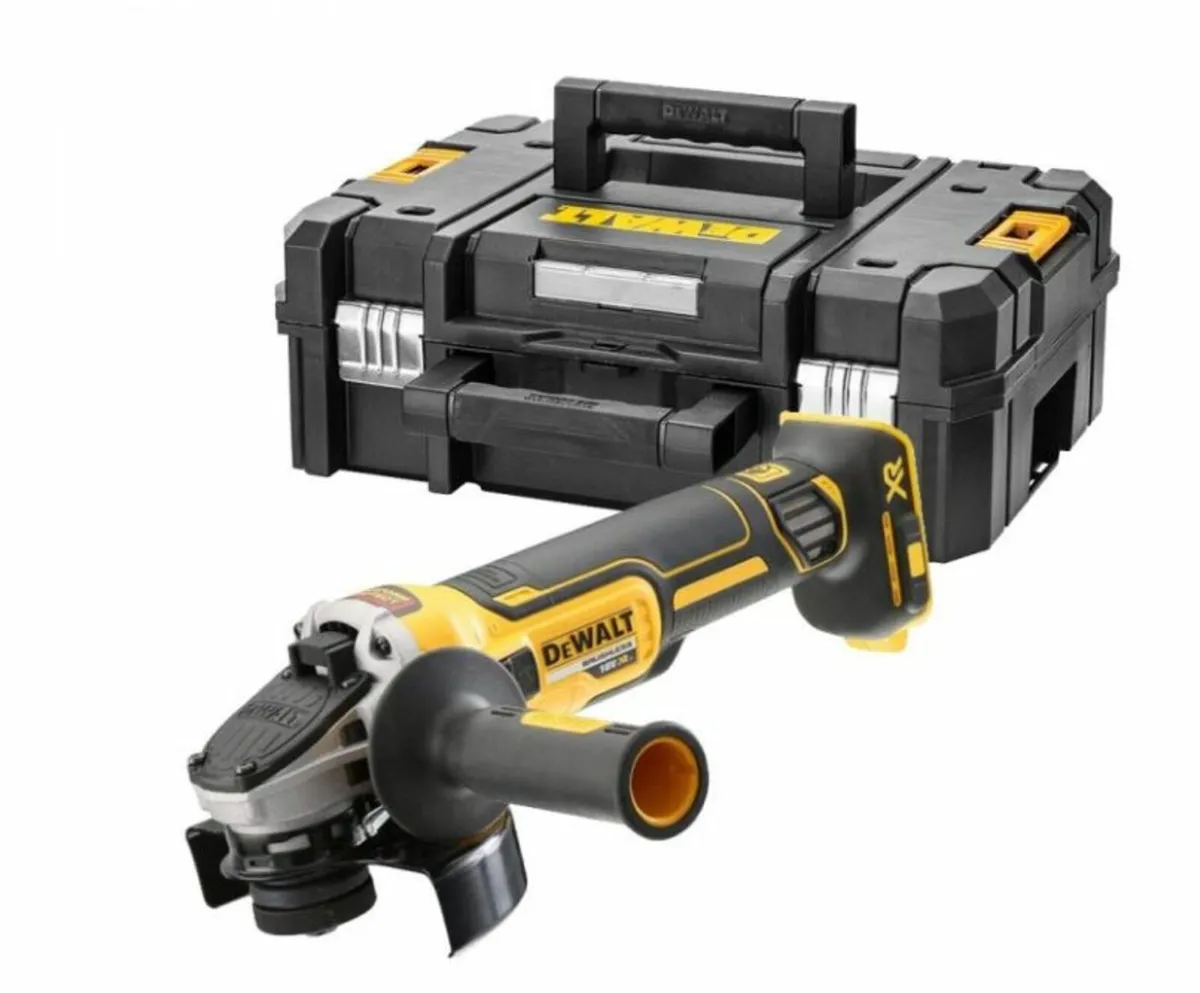 DeWalt DCG405NT 18v 125mm Angle Grinder & TSTAK