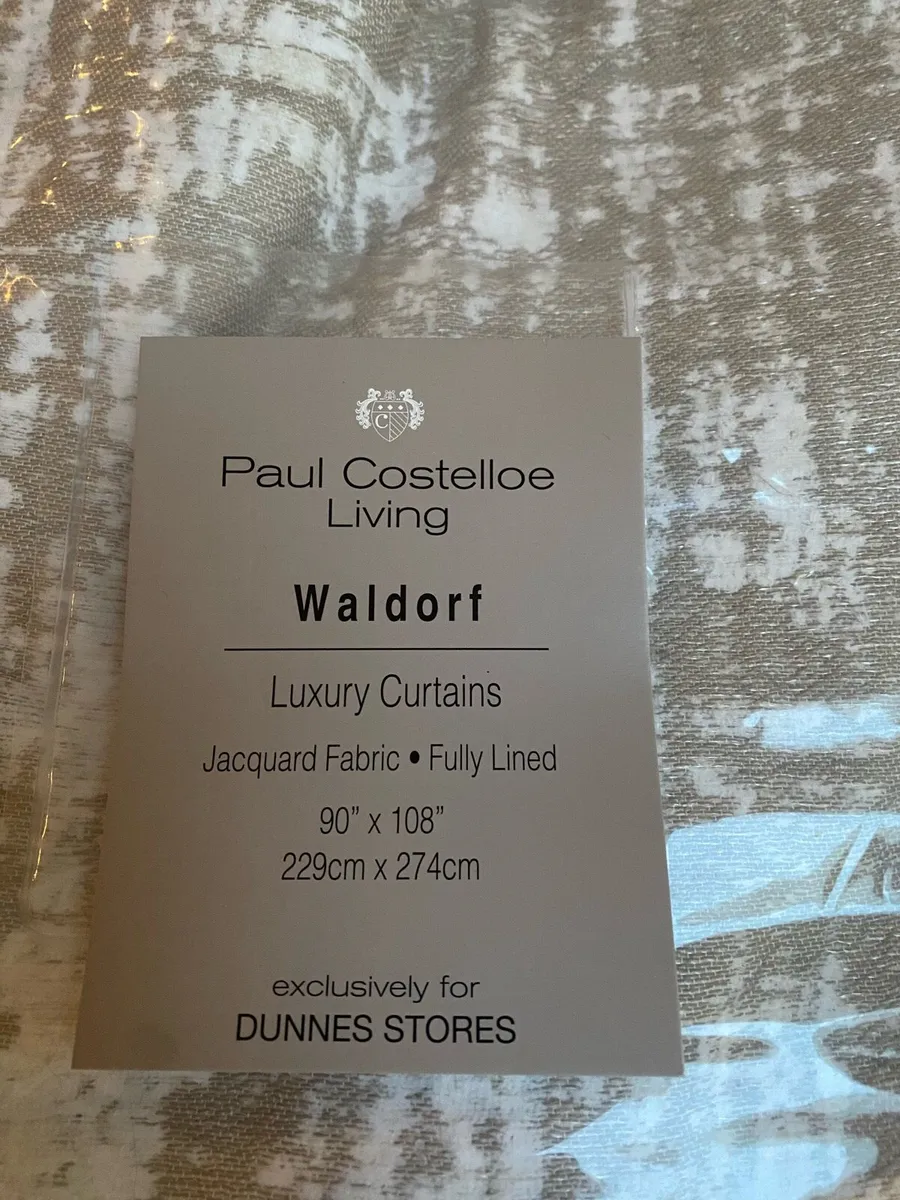 Paul Costello "Waldorf"  curtains. - Image 1