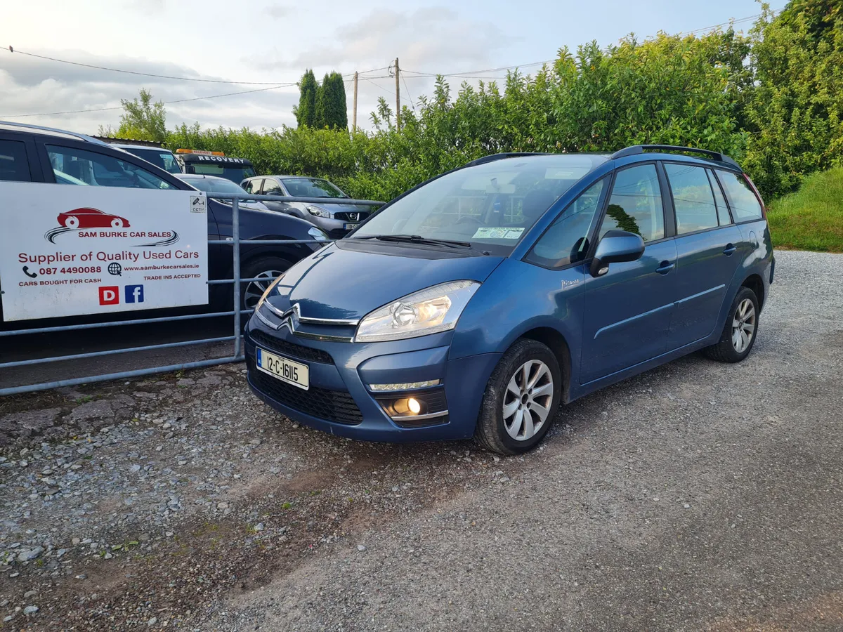 12 Citroen C4 Picasso 7seater nct09/26 - Image 1