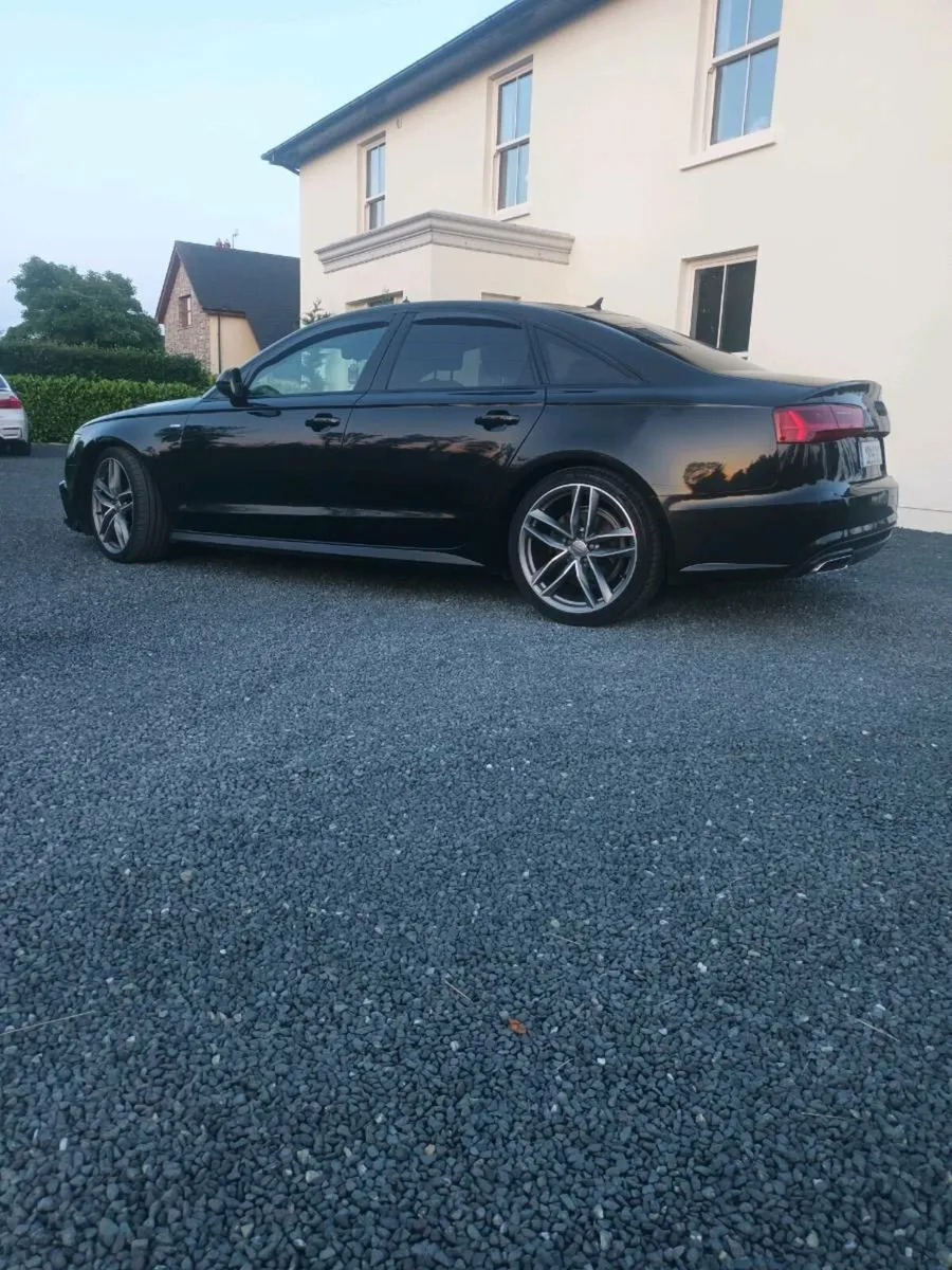 Audi A6 sline black edition 2018 low mileage - Image 1