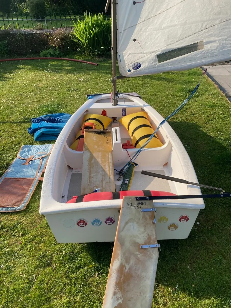 Optimist Sailing Dinghy - Image 1