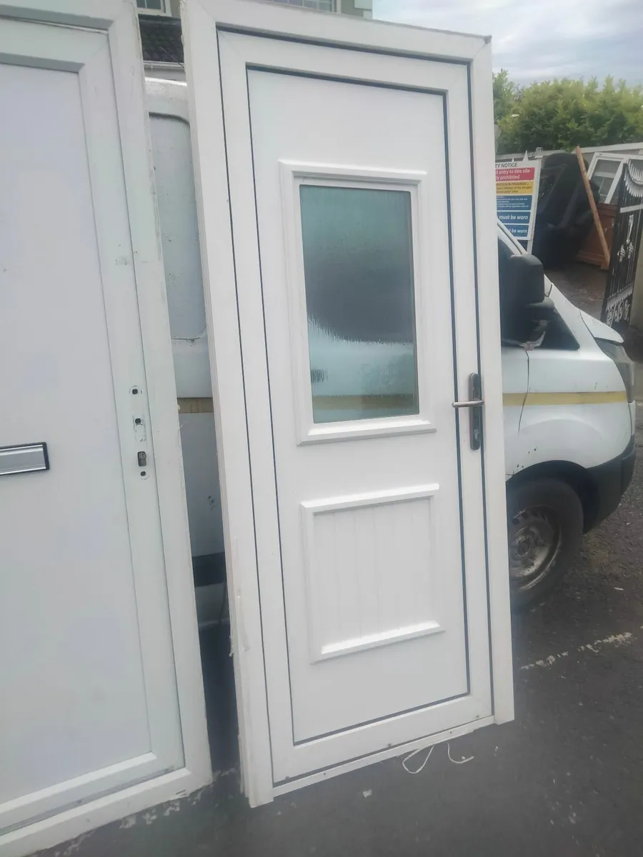 HIGH QUALITY PVC BACK DOOR/SHED DOOR - Image 2