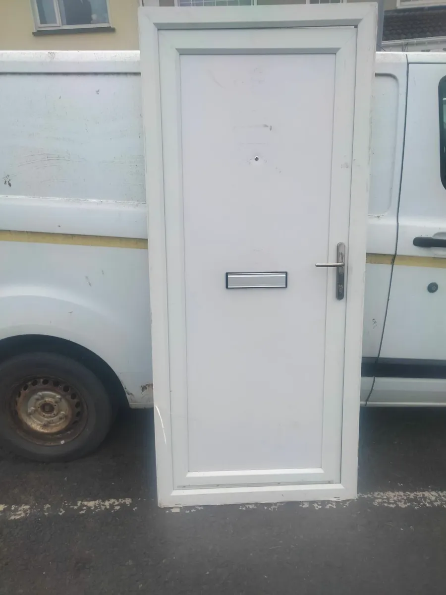HIGH QUALITY PVC BACK DOOR/SHED DOOR - Image 1