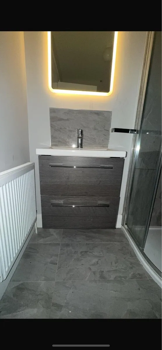 Vanity unit & Mirror - Image 2