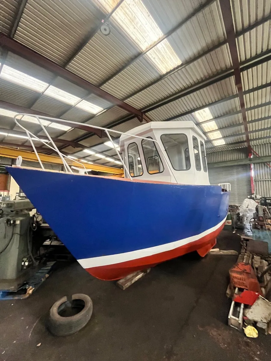 30ft Steel Fishing Work Boat - Image 2