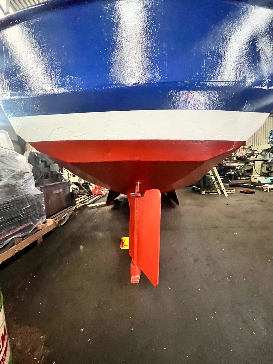 30ft Steel Fishing Work Boat - Image 3
