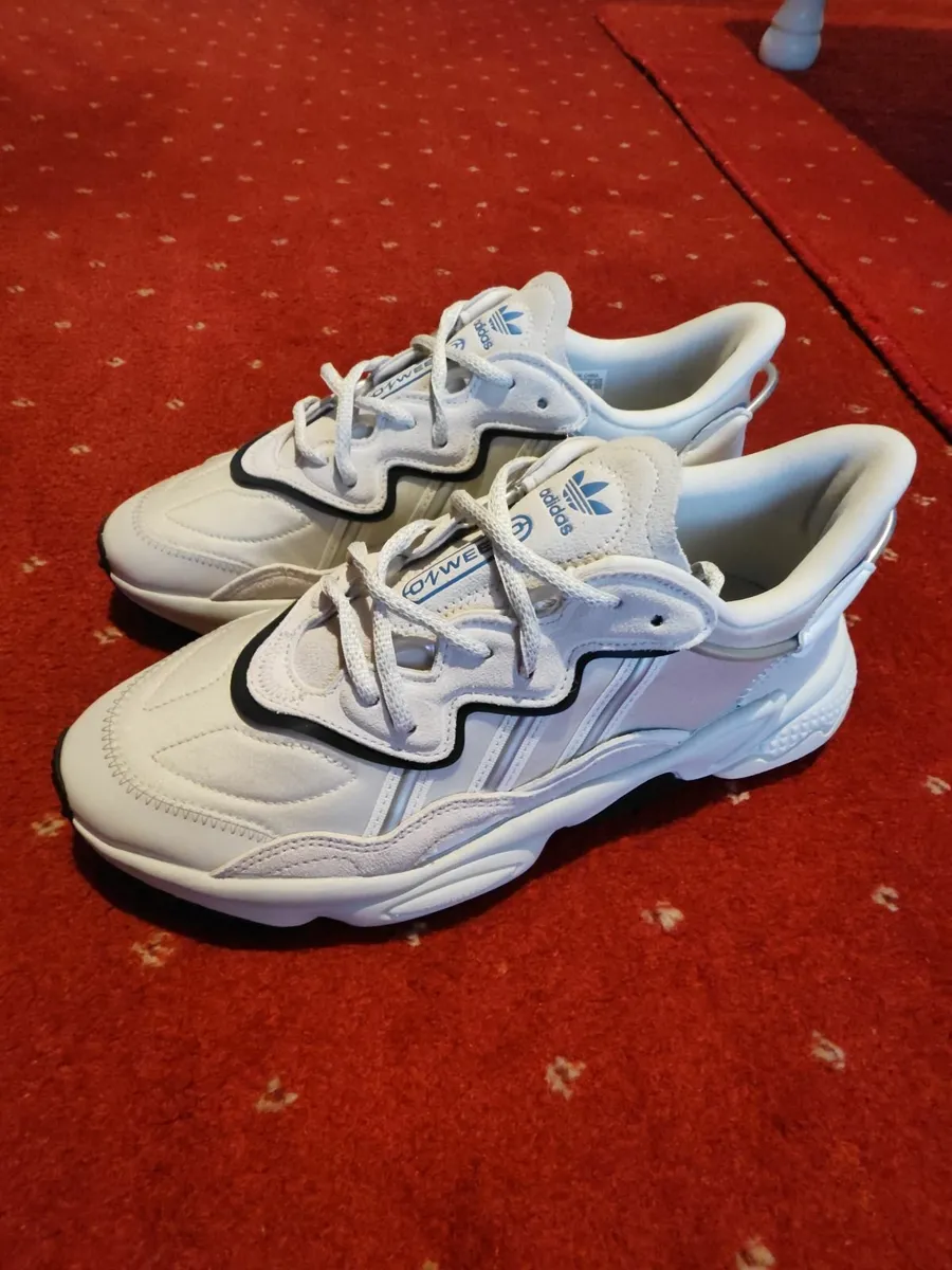 New Adidas Ozweego Grey Trainers (UK Size 9) - Image 1