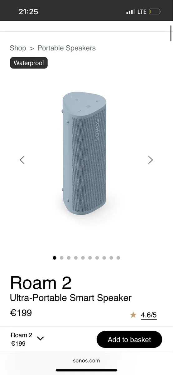 Sonos Bluetooth speaker - Image 4