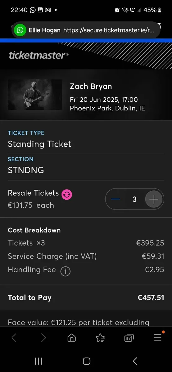 Zach Bryan Tickets - Image 2