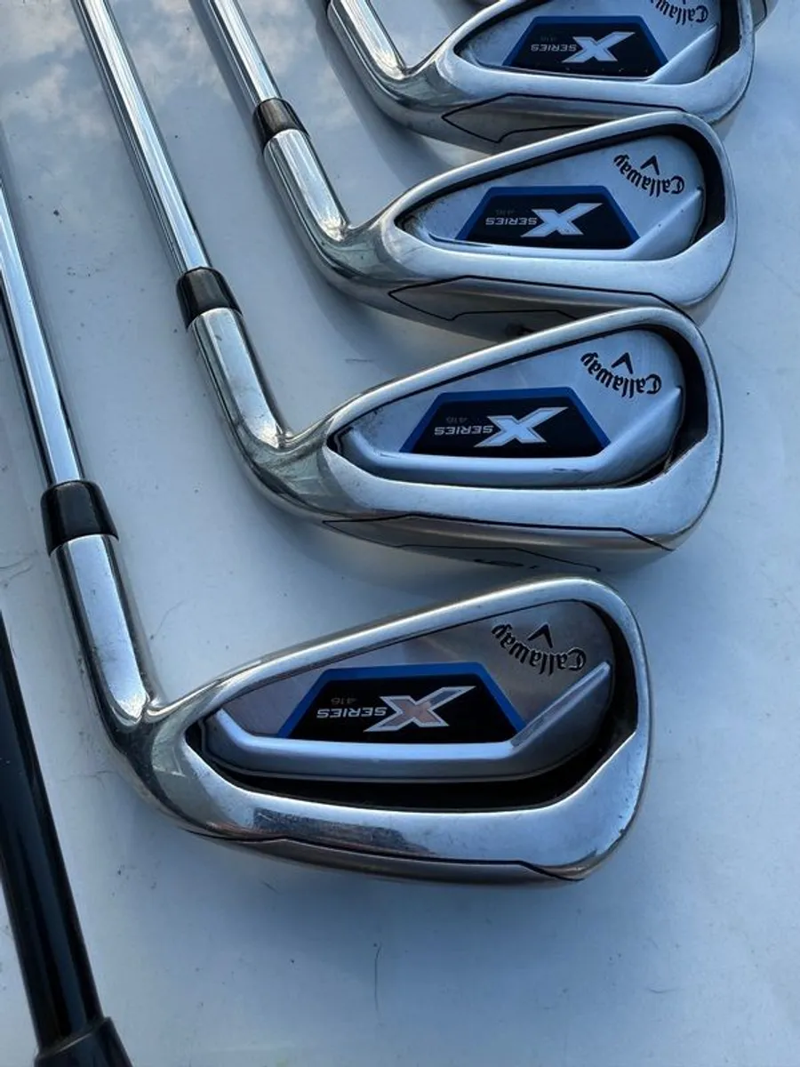 callaway x series irons - Image 1