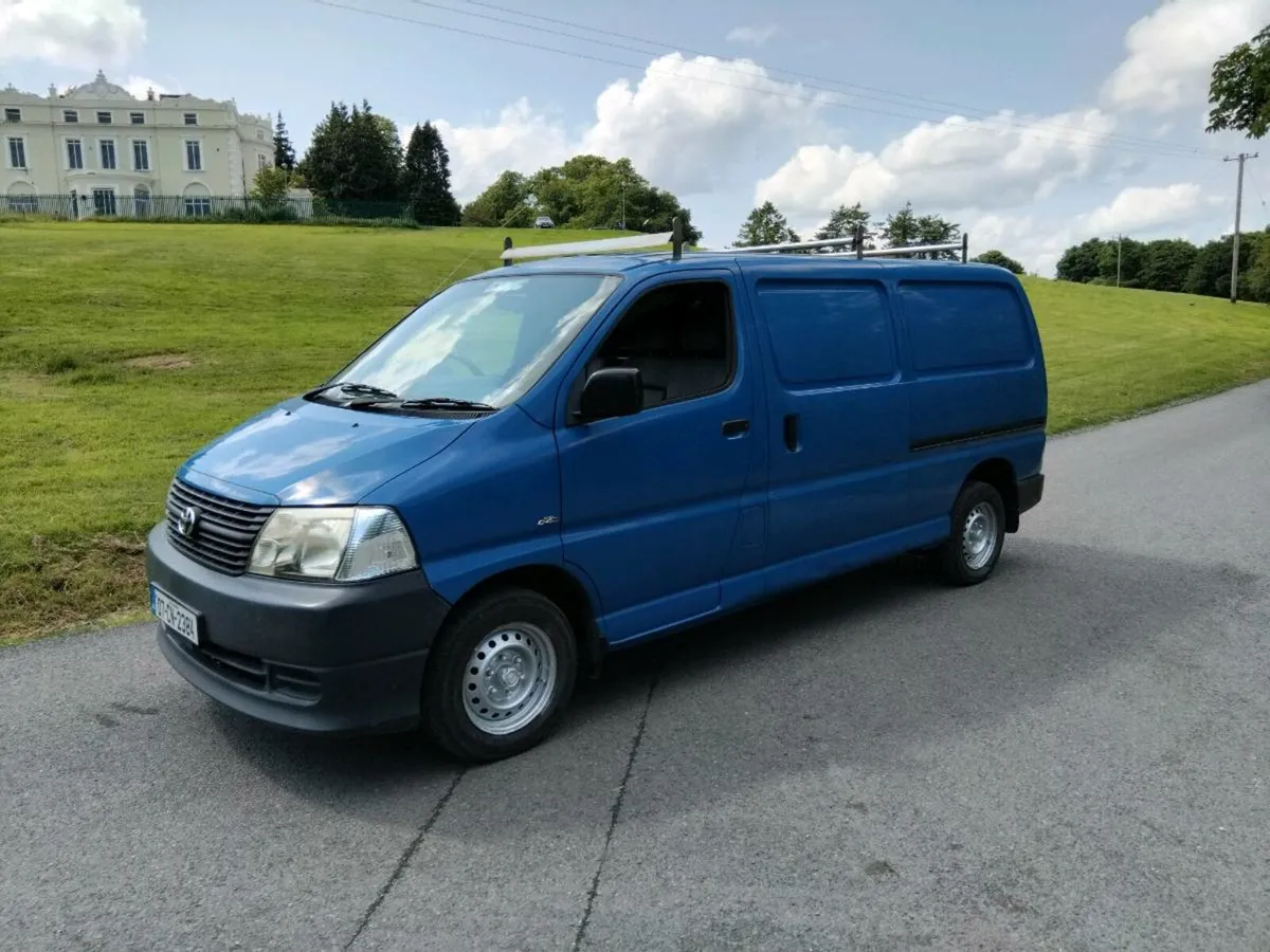 Low mileage 2007 Toyota hiace  test 04/07/26 - Image 1
