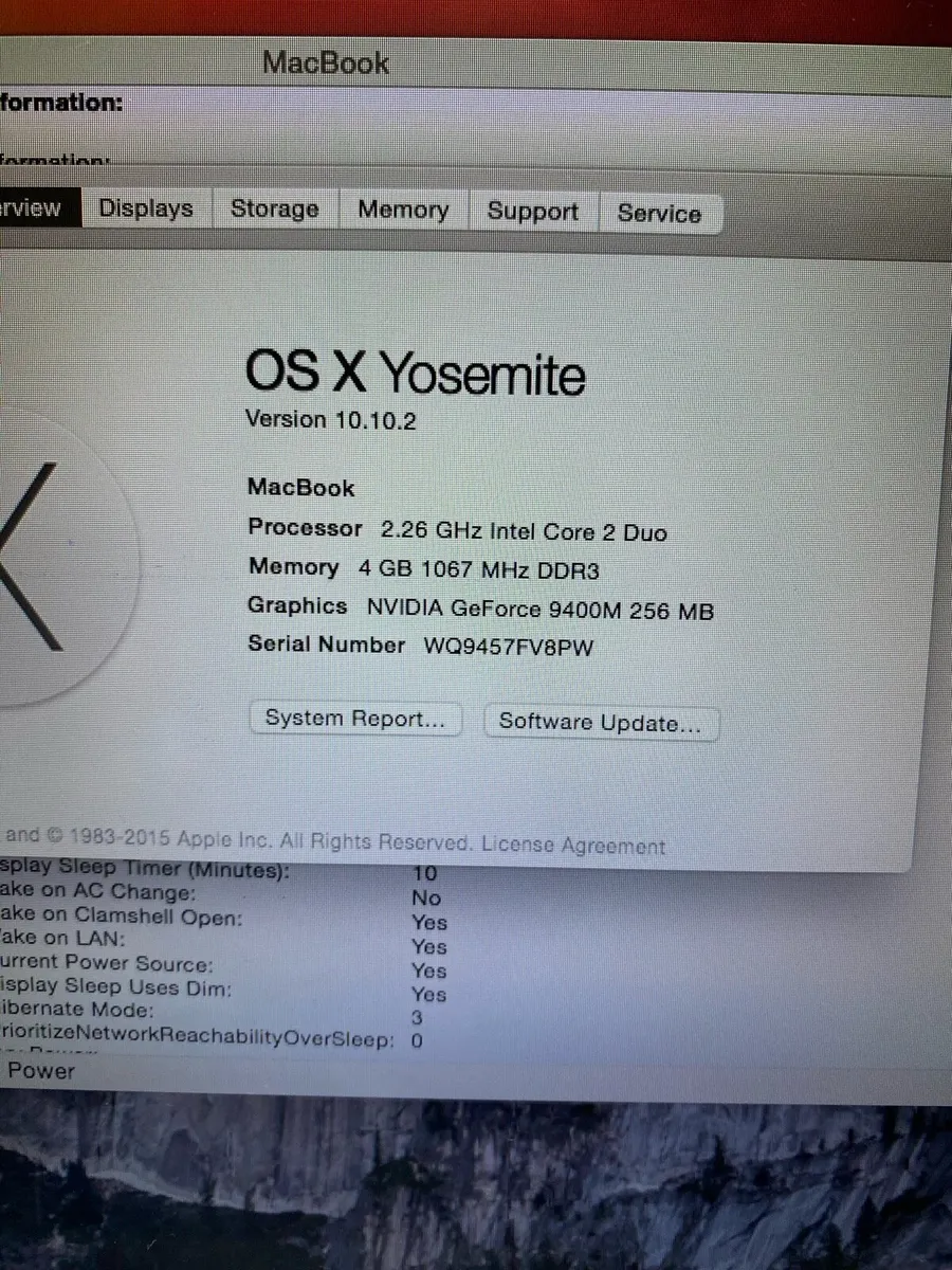 Old MacBook 13 for sale - Image 4
