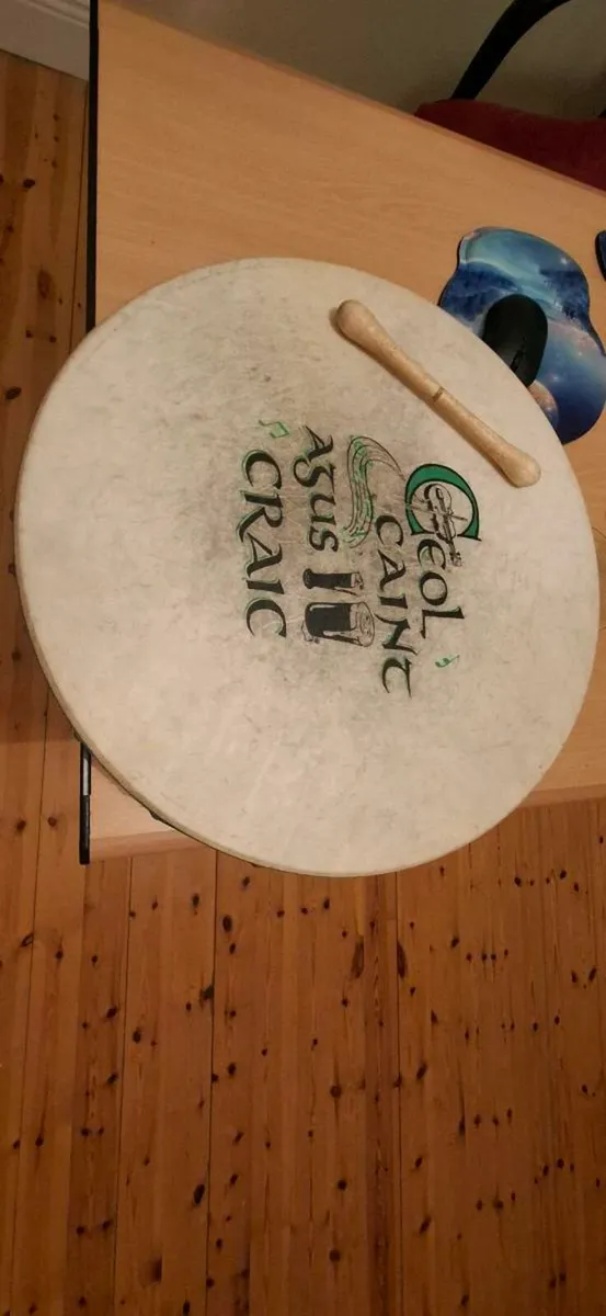 Irish decorative Bodrahn instrument - Image 1