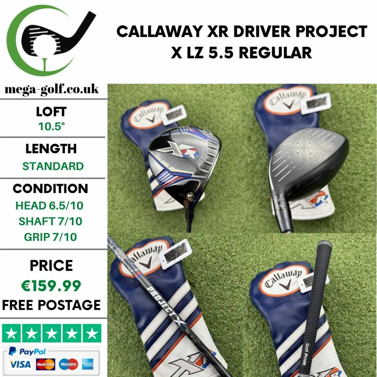 CALLAWAY XR DRIVER / 10.5° / REGULAR - Image 1